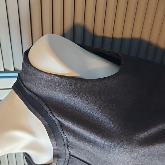 Adrienne Vittadini Charcoal Gray Sleeveless Dress - Picture 7 of 13